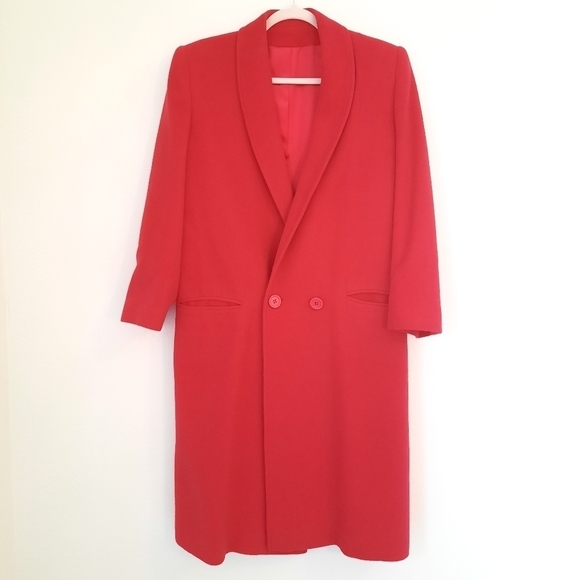 ILGWU Vintage Pink Pure Camel Hair Coat